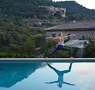 Yoga by the Pool