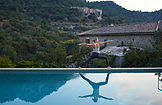Yoga by the Pool