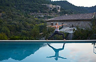 Yoga by the Pool