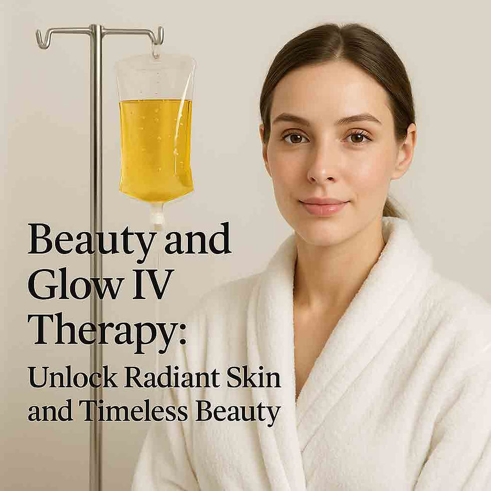 Beauty and Glow IV Therapy: Unlock Radiant Skin and Timeless Beauty