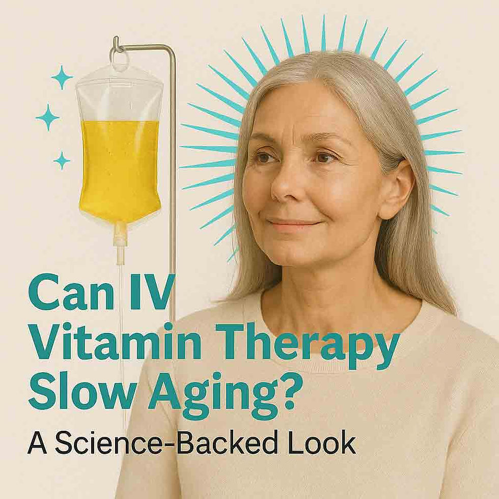 Can IV Vitamin Therapy Slow Aging? A Science-Backed Look