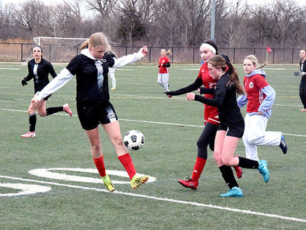 Wolves girls soccer team settles for 3-3 tie with Essex