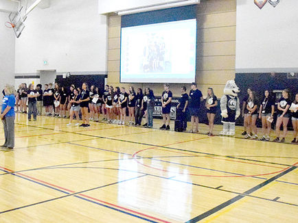Grade 9’s get look around North Star High School at orientation day