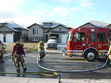 Four people taken to hospital as a result of fire call on Kingsbridge Drive