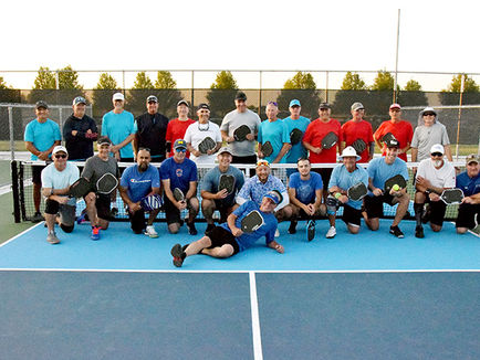 Men’s pickleball tournament held - women’s tournament coming Aug 2