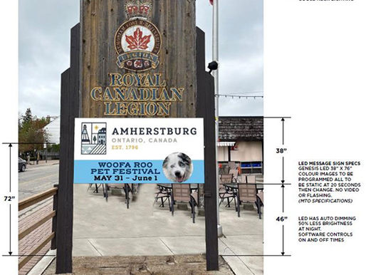 Council approves signage requests for Royal Canadian Legion Br. 157