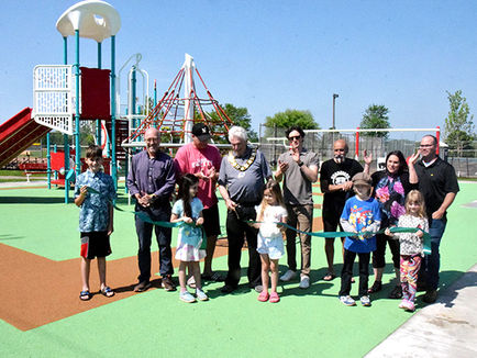 New baseball-themed playground open in Malden Centre Park