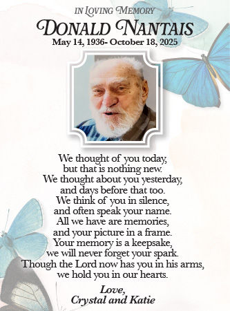 In Memoriam - Donald Nantais