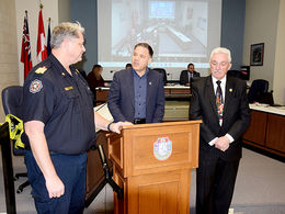 Leardi announces $52k in Fire Protection Grant for Amherstburg