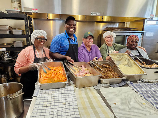 Thanksgiving at the Mission