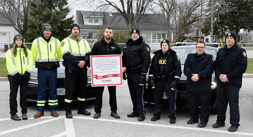 “Project Red Ribbon” kicked off by MADD Windsor-Essex