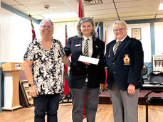 Donation to the Legion