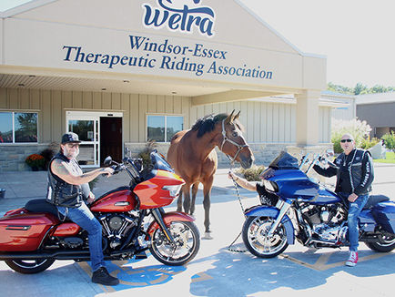 Annual “Hogs for Horses” ride continues to support WETRA
