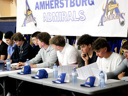 Admirals get head start on season by signing nine rookies