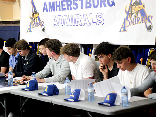 Admirals get head start on season by signing nine rookies