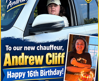 Happy Birthday, Andrew Cliff!