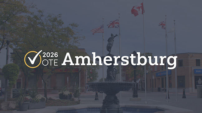 Candidates for the Oct 26 municipal election in Amherstburg