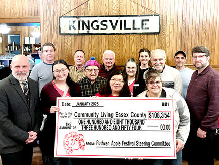 Record total of more than $108k raised at Ruthven Apple Festival