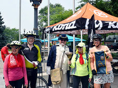 Great Waterfront Trail Adventure bike tour rides through Amherstburg