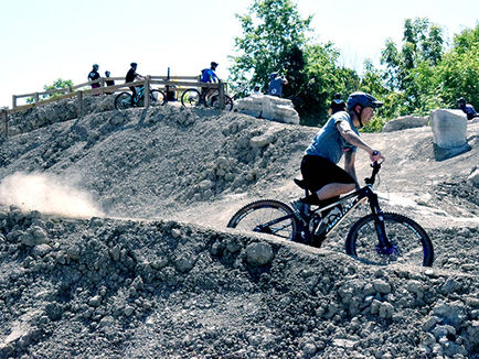 WEBC officially opens third phase of Libro Centre cycling trails