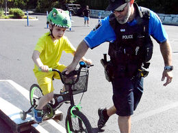Bike Rodeo presented by Families First with aid from Windsor police