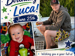 Happy Birthday, Luca!