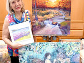 Local artist presenting retrospective exhibit