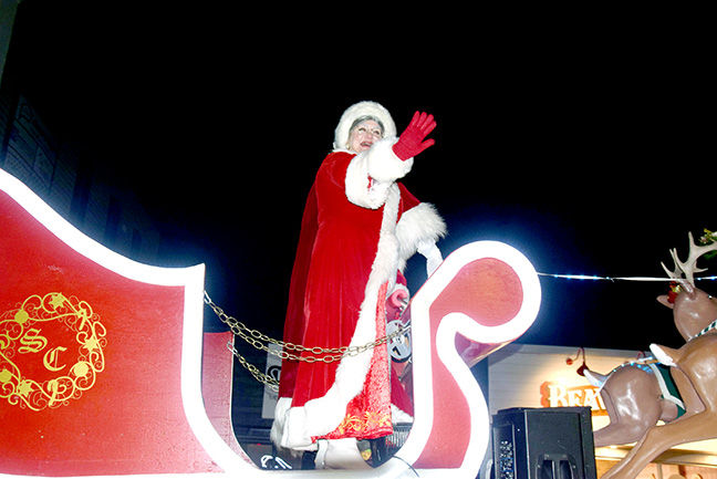 The Amherstburg Santa Claus Parade.