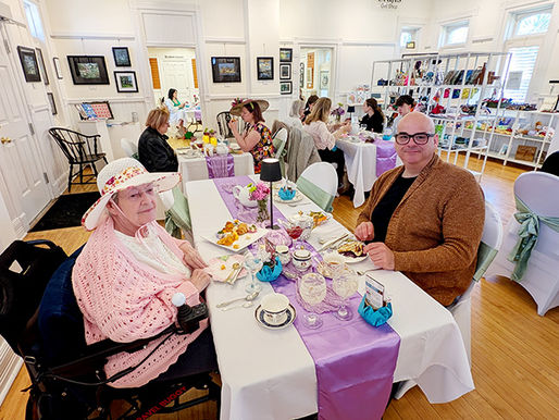 Mother’s Day High Tea presented at the Gibson Gallery