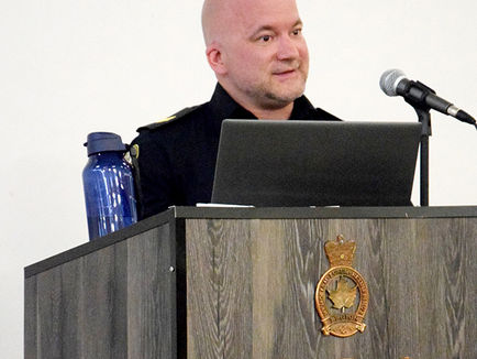 Military Institute of Windsor hears from local corrections officer