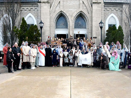 Good Friday procession marches through Amherstburg