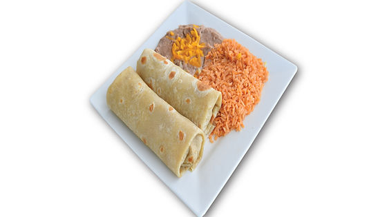 #8 TWO BEEF BURRITOS