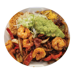 Surf & Turf Fajitas Plate