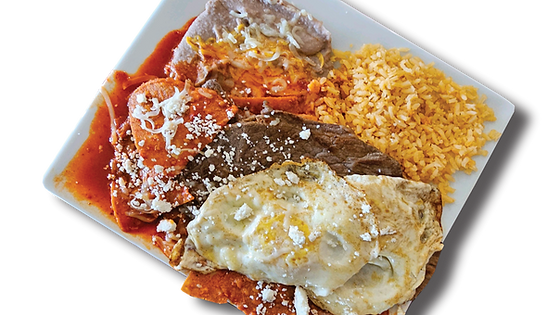 ★ CHILAQUILES CON CARNE Y HUEVO
