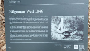 Bilgoman Well.....and Morning Tea