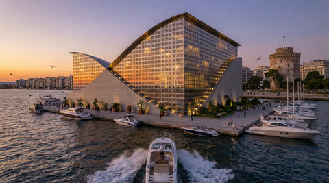 Online, Masterplan, Final Architectural Studies, Virtual Budget €75M, 2021, VIRTUAL CONVENTION CENTER, New, 25.000m2