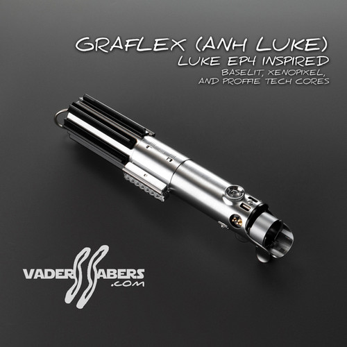 TGS GRAFLEX ANH ルーク ネオピクセル カスタムライトセーバー Graflex (ANH Luke Inspired) | Vader's Sabers