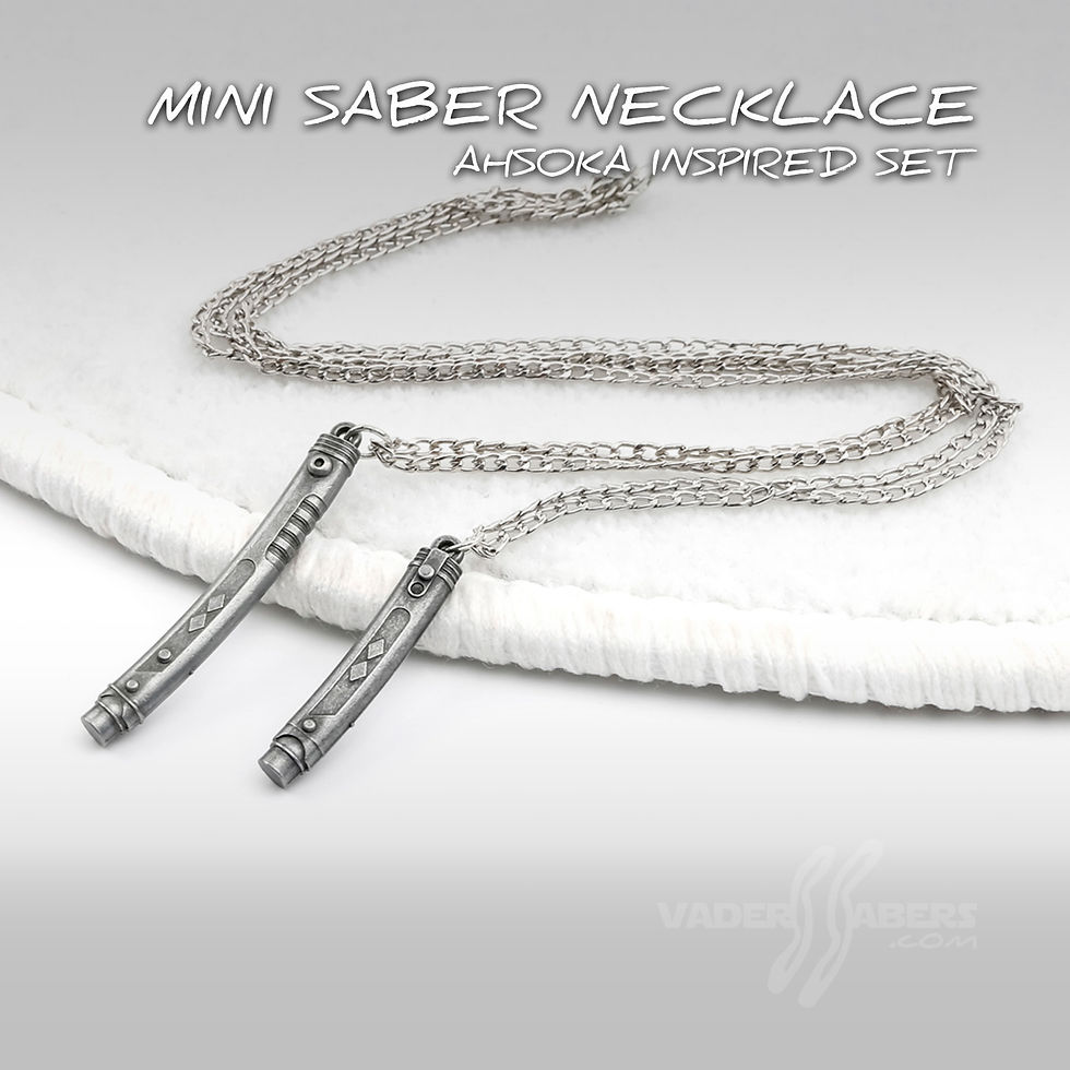 Thumbnail: Mini Saber Necklaces & Keychains