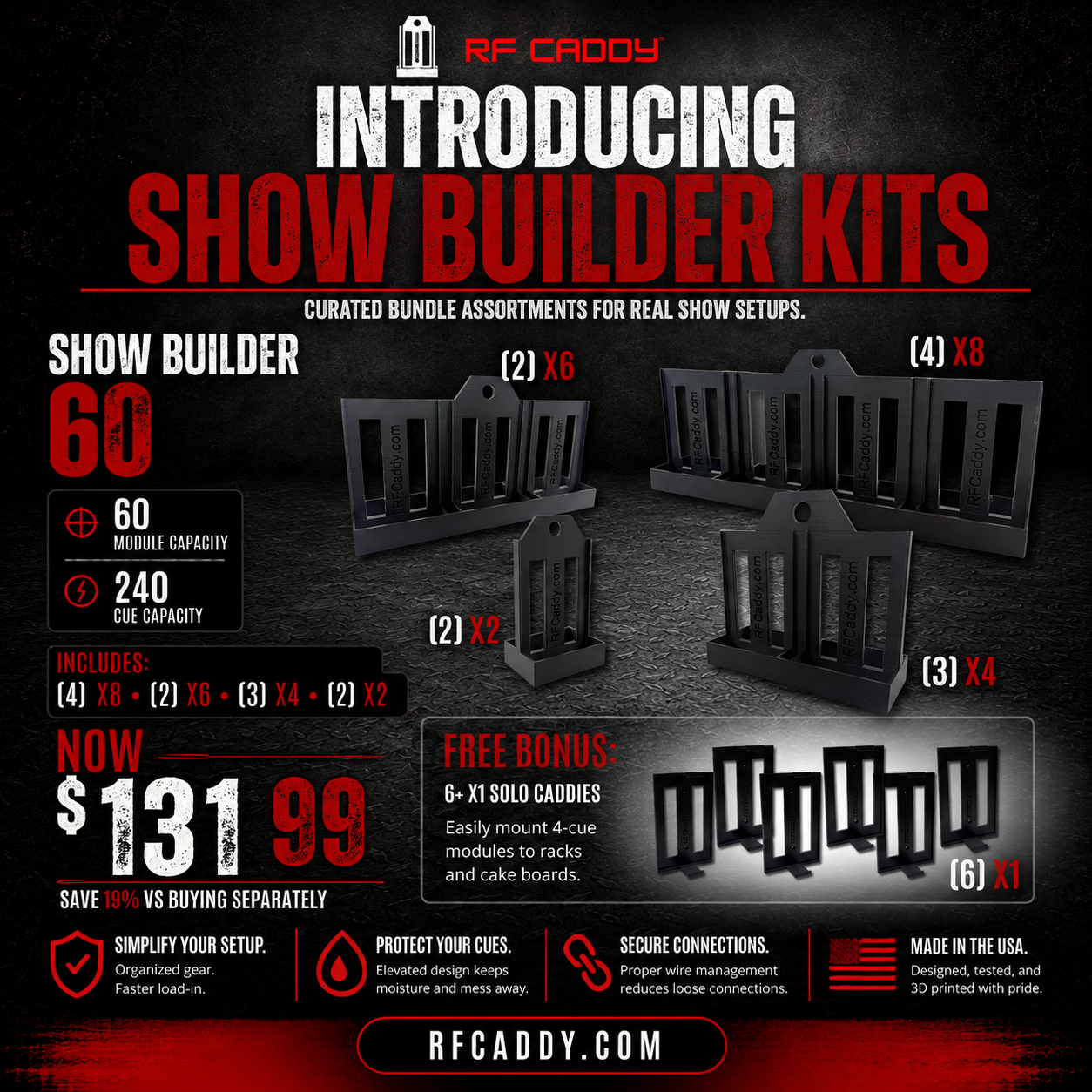 Show Builder 60 — 60 Modules / 240 Cues