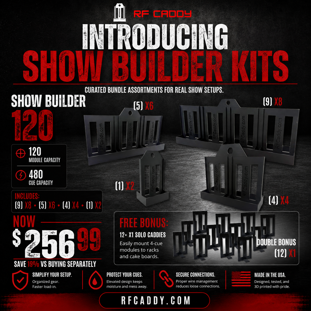 Show Builder 120 — 120 Modules / 480 Cues