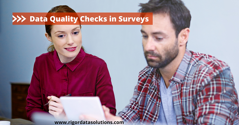 data quality checks in survey data