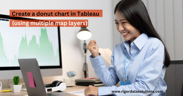 How to create a donut chart in Tableau (using multiple map layers)
