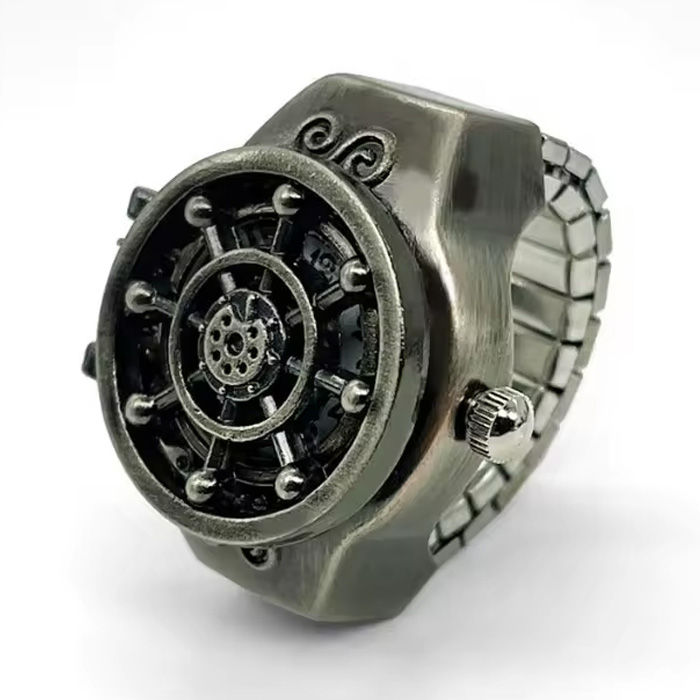 Thumbnail: Steam Punk Flip Finger Watch