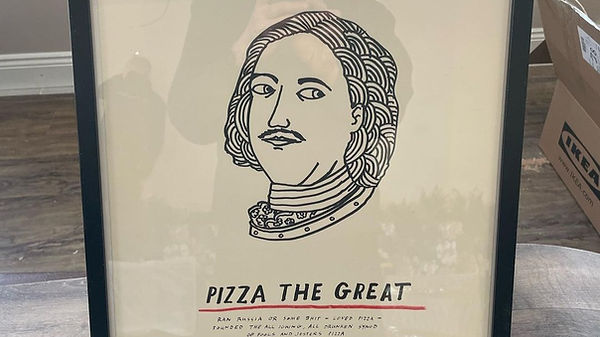 stamp pizza merch, harry malt prints, harry malt, stamp gift cards, stamp merch