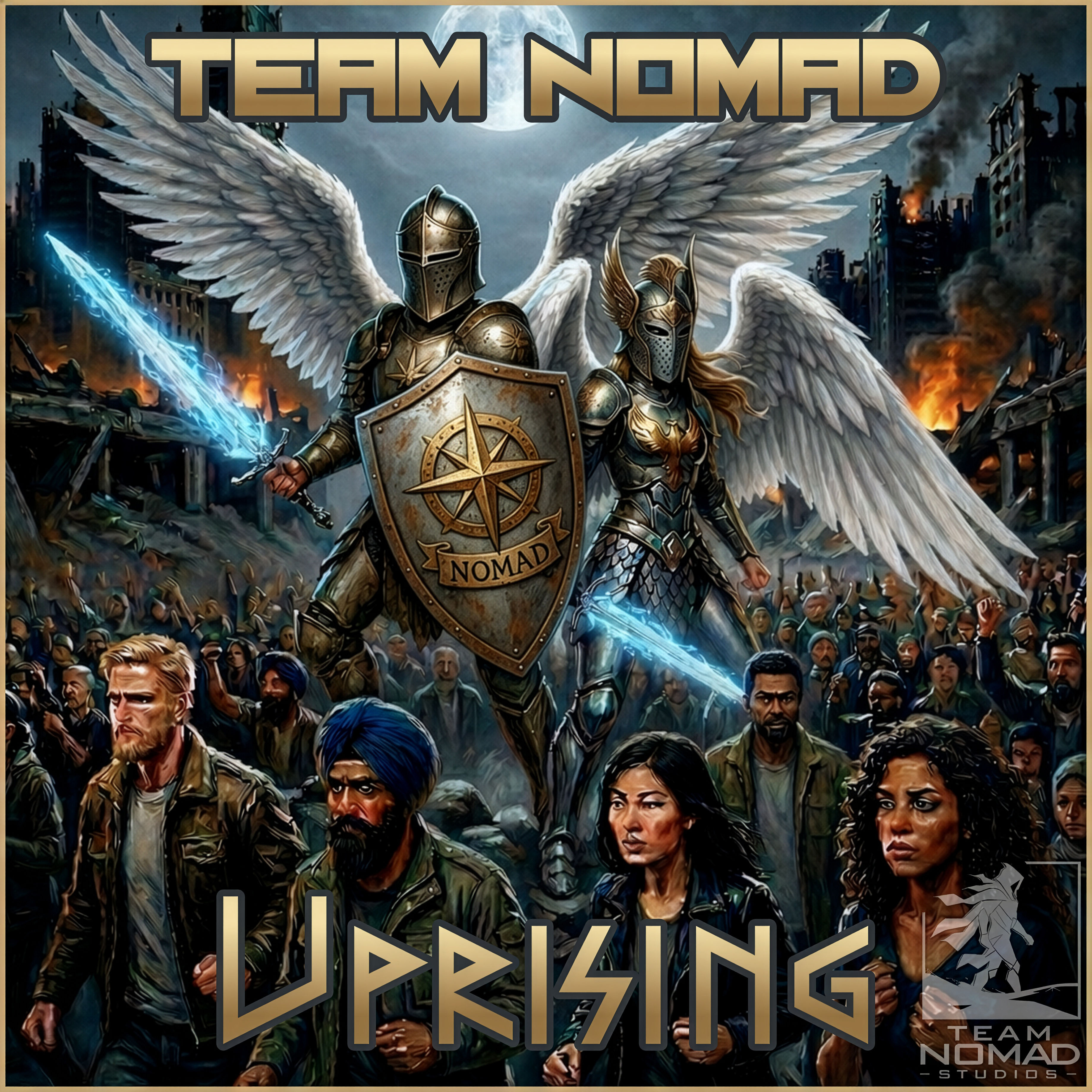 Team Nomad - Uprising 12" VINYL ALBUM + DIGITAL