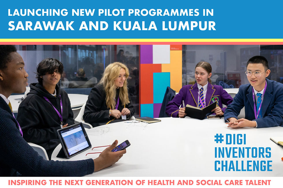 #DigiInventors Challenge Sarawak and Kuala Lumper Launch Graphic