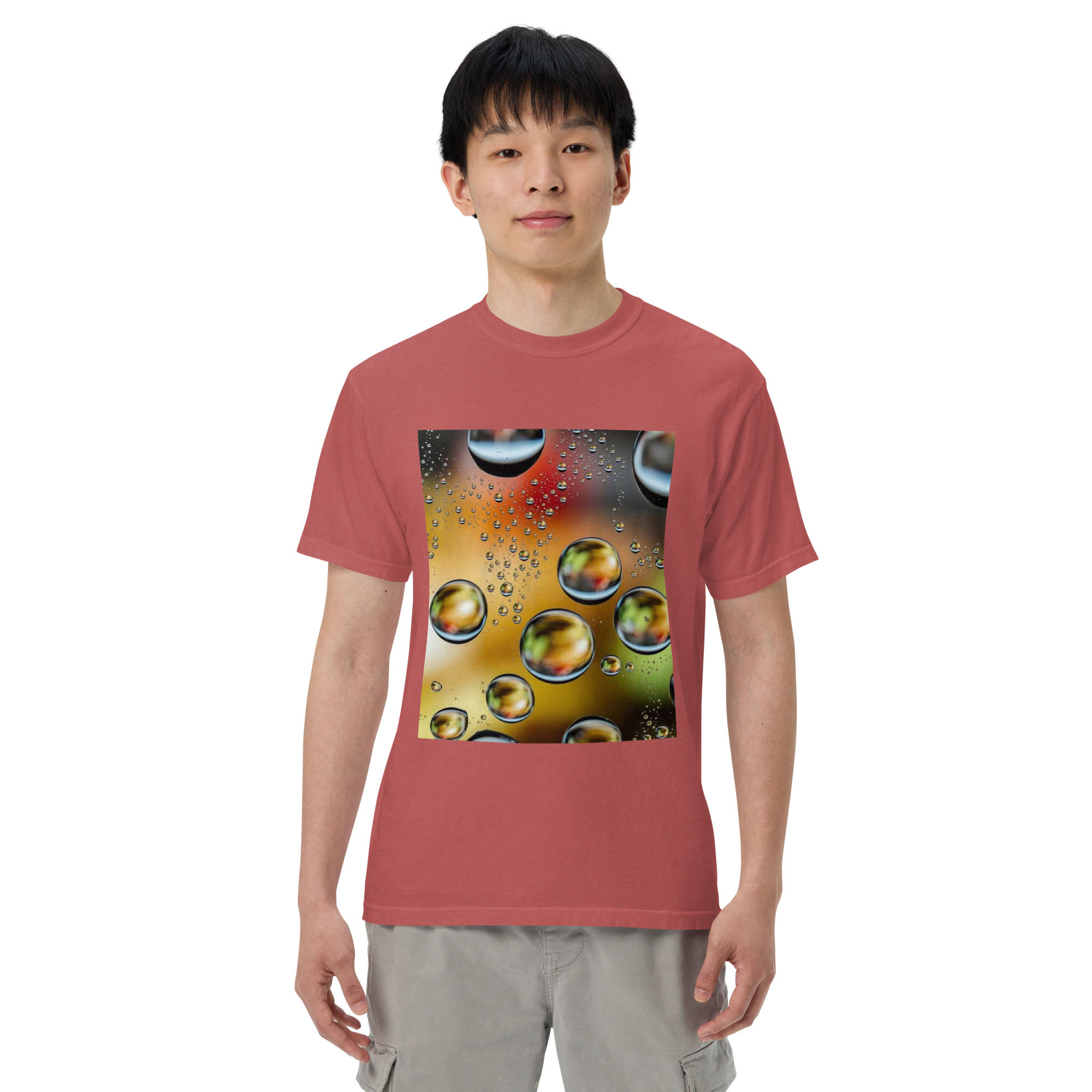 Unisex garment-dyed heavyweight t-shirt  -WATER-SHIRT