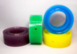RES 5.00" SPRING RUBBER