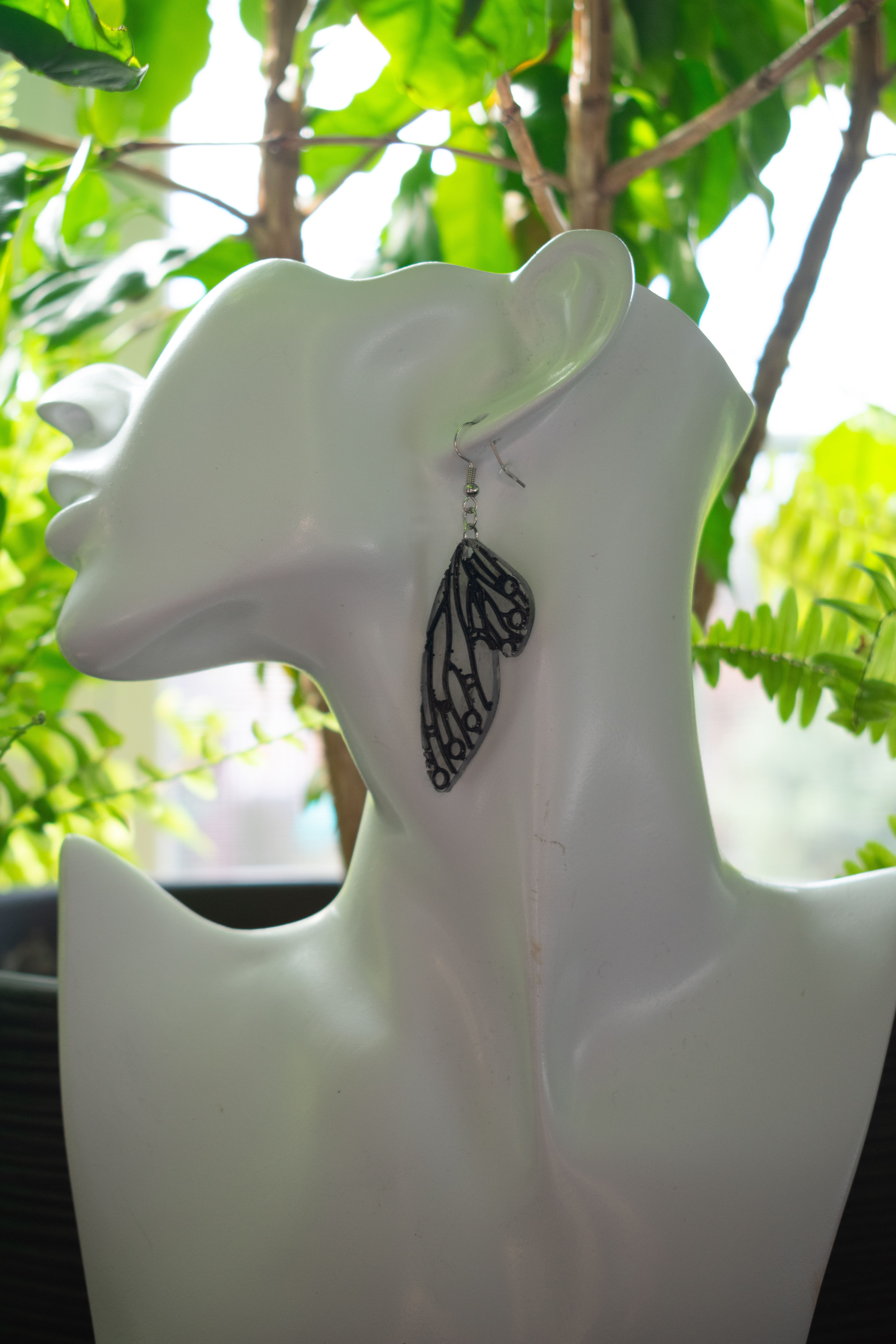 Hidden Rainbow Fairy Wings Earrings