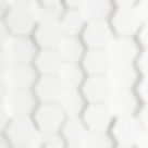 soft white hexagon wall textile.jpg